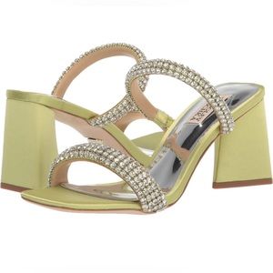 New-Badgley Mischka Women's Frankie Heeled Sandal, size 5.5